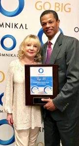 Marion Hindenburg, President of Mrs. Paper and Kenton Clarke, President & CEO at OMNIKAL